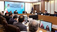 لقاء رئيس الجمهورية الإيراني مع لجنة إختيار مهرجان "فجر" السينمائي