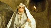 صورة لممثلة "مريم المقدسة" بمظهر مختلف